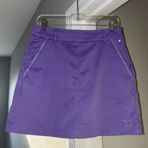 Puma Purple Women's Active Golf Mini Skort
